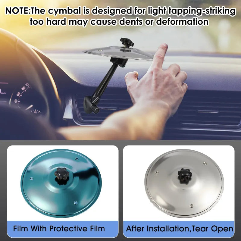 ๐ถ Car Crash Cymbal Air Vent - Make Your Driving More Fun๐