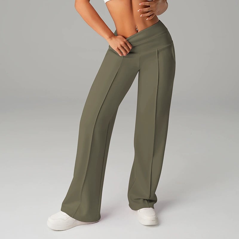 π50K+ SOLD!βπ§ββοΈWomen's High Waist Wide Leg Pants β Soft stretch fabric, gentle tummy control! Flattering fit for every shape. Easy pull-on, no tricky buttons. Your everyday essential. π§΅π¦΅