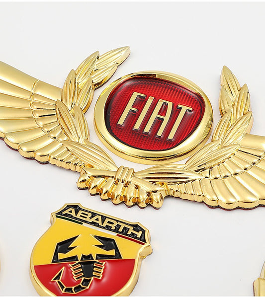 3D Car Gold Body Stickers to Block Scratches Decorative Stickers