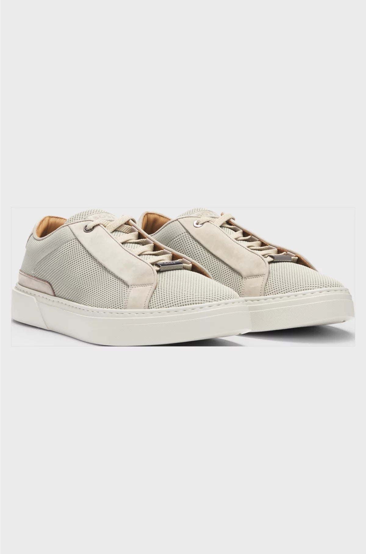 GARY LOW-TOP TRAINERS WITH BREATHABLE KNIT UPPERS